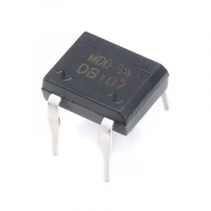 IC Circuito Integrato DB107 DIP-4 Raddrizzatori a ponte 1A 1000V - Lotto 10 Pezzi