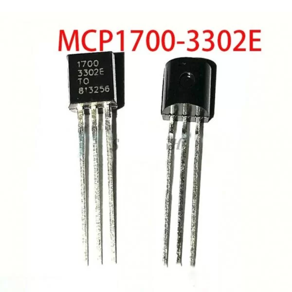 IC Circuito Integrato MCP1700-3302E Regolatore di tensione LDO fisso - Lotto 5 Pezzi