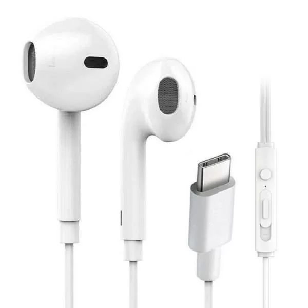 Cuffie Auricolari Type-C Per Huawei P20 Lite Vivavoce In Ear Cuffiette
