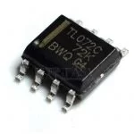 IC Circuito Integrato TL072C DIP-8 - NJM072D Amplificatore doppio a basso rumore JFET - Lotto 5 Pezzi