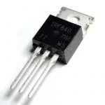 IC Circuito Integrato IRF840 FMOSFET N-Chan 500V 8.0 Amp TO-220 - Lotto 5 Pezzi