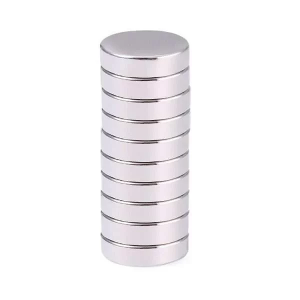 10 Magneti Neodimio 6X1.5 Mm Calamita Potente Fimo Ceramica Magnete