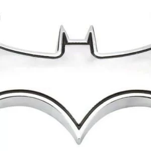 Adesivo Auto 3D Batman Cromato Metallizzato Auto Car Styling Alta Qualita