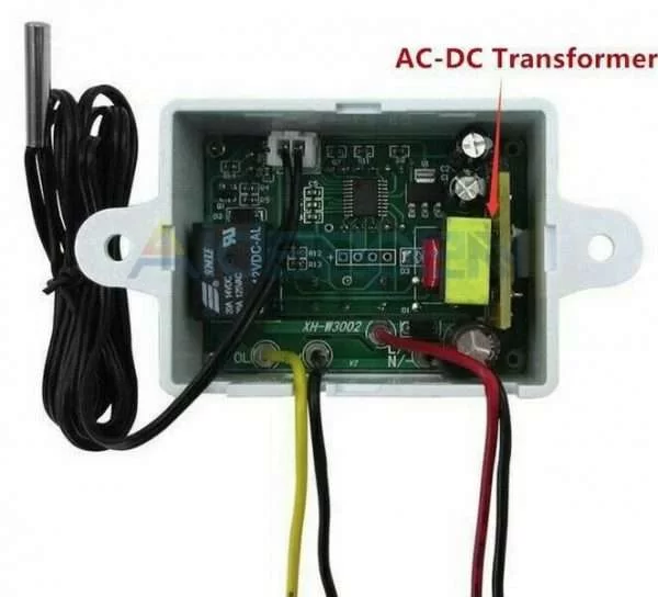 Termostato Xh-W3001 220V 1500W Controllo Temperatura Digitale Led Sonda Lcd