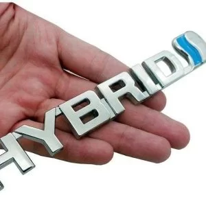 Adesivo 3D Hybrid Ibrido Cromato Metallizzato Car Sticker Decal Auto