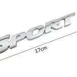 3D Logo Adesivo Sport Metalizzato Alta Qualita Car Sticker Decal Styling