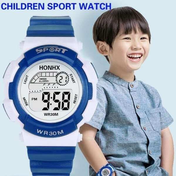 Orologio Bimbi Bambini Honhx Alta Qualita Digitale Waterproof Water Resist 30M