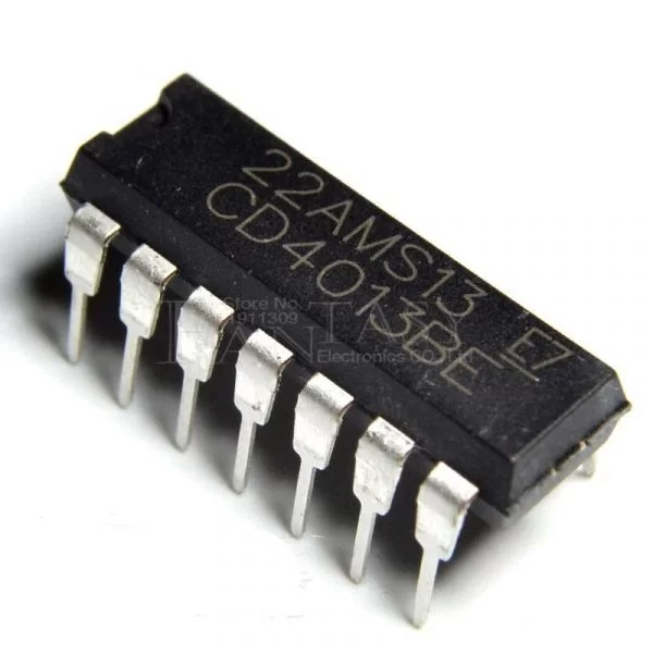 IC Circuito Integrato CD4013BE DIP14 CD4013 DIP - Lotto 5 Pezzi