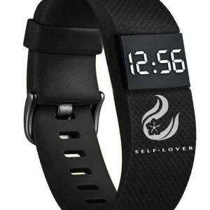 Orologio Digitale A Fascia Self Lover Led Silicone Nero Alta Luminosita Qualita