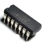 IC Circuito Integrato LM723CN LM723 DIP Regolatore di tensione regolabile 2-37V 150mA - Lotto 5 Pezzi