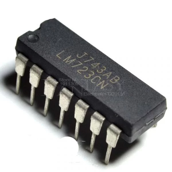 IC Circuito Integrato LM723CN LM723 DIP Regolatore di tensione regolabile 2-37V 150mA - Lotto 5 Pezzi