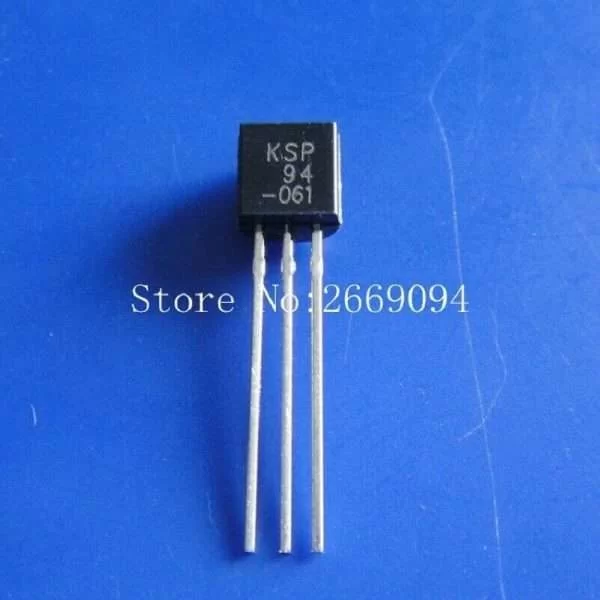 Modulo Ksp94 Mpsa94 A94 0.3A 400V Pnp To-92 Transistor Circuito Integrato Ic
