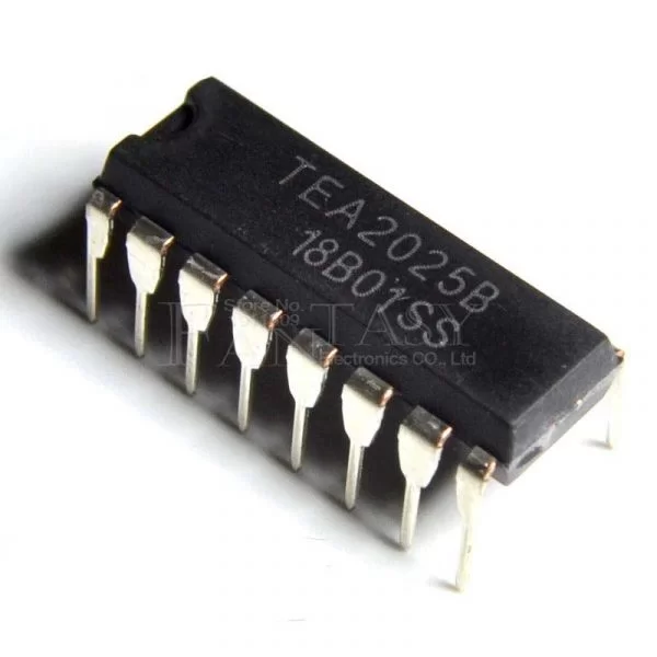 IC Circuito Integrato TEA2025B TEA2025 DIP-16 AMPLIFICATORE STEREO AUDIO - Lotto 5 Pezzi