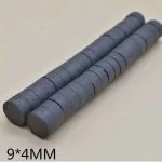 10 Pezzi Lotto Magneti Ferrite 9X4Mm Y30 Alta Potenza Permanente Rotondo