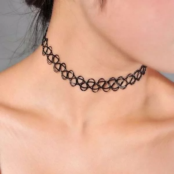 Collana Donna Girocollo Elastico Gomma Vacanza Mare Spiaggia Estivo Idea Regalo