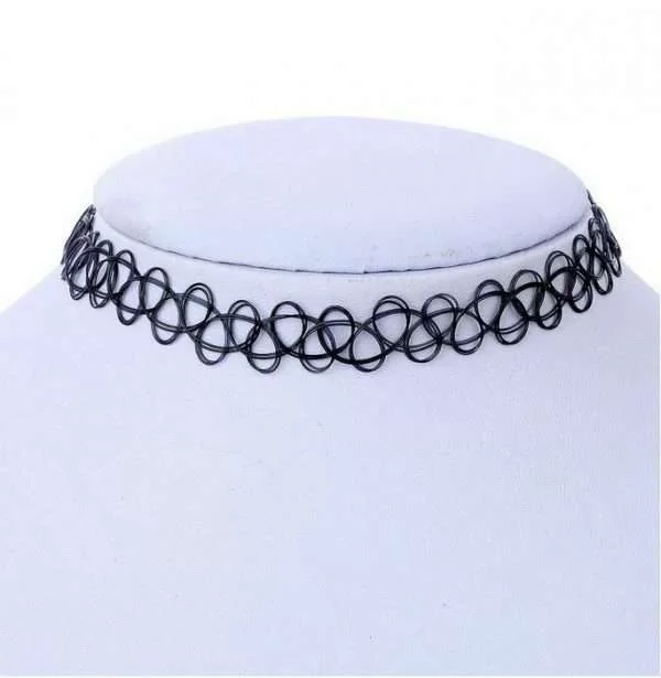 Collana Donna Girocollo Elastico Gomma Vacanza Mare Spiaggia Estivo Idea Regalo