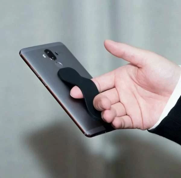 Supporto Universale Anello Smartphone Cellulari Grip Dito Silicone Back Phone