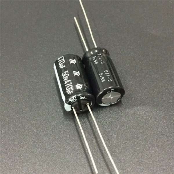 4 Pezzi Lotto 470Uf 50V Condensatore Elettrolitico Di Alluminio 50V470Uf