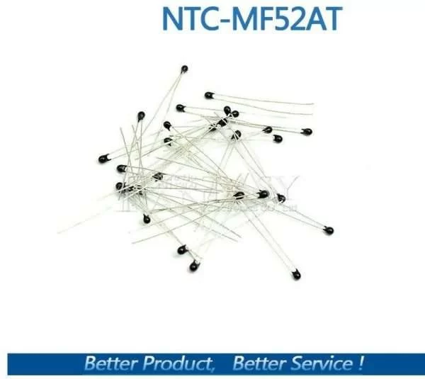 10 Pezzi Lotto Mf52At Mf52 B 3950 Ntc Termistore Resistenza Termica 10K