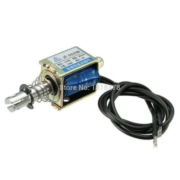 Elettromagnete 12V Dc Solenoide Jf-0520B - Elettro Magnete 300Ma 4N