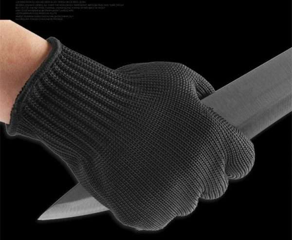 Guanti Anti Taglio Da Lavoro Gloves Protezione Lame Sicurezza Sul Lavoro