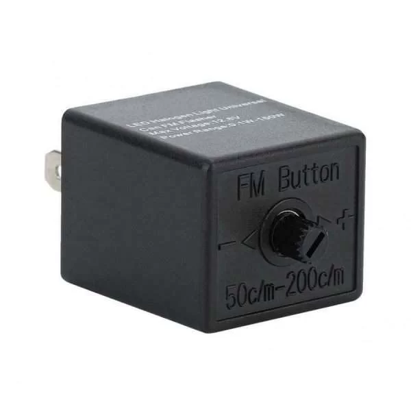 Relè Frecce Led 3Pin 12V Flasher Mk-300 Per Moto Universale Car Fm 150W 0.1W
