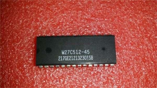 Memoria Eeprom W27C512-45, W27C512-45Z, 27C512, Dip-28