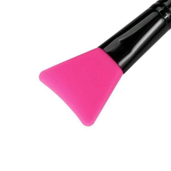 Pennello Spazzola Trucco Per Maschera Fango Rosa Spatola Make Up
