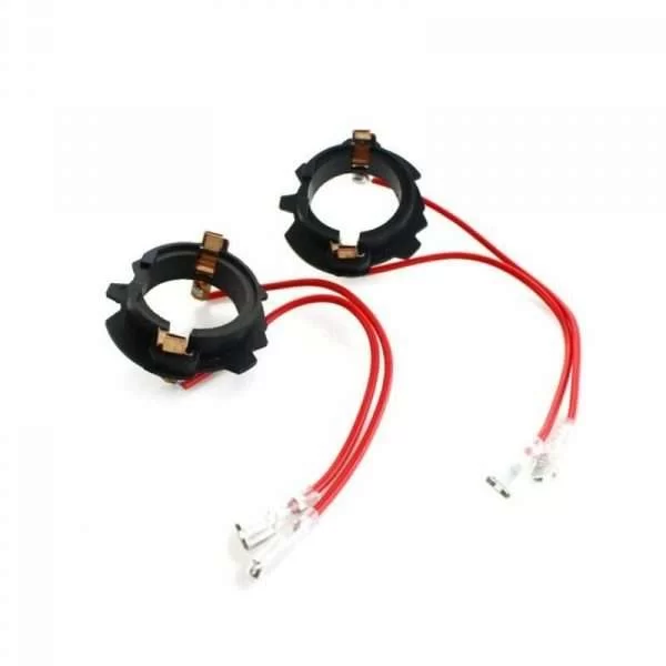 Supporto Adattatore 2Pz Led H7 Conversione Fari Auto Per Vw Golf 5 Jetta Mk5 Gti