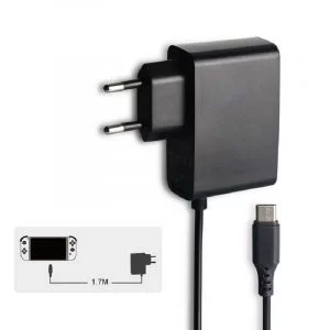 Caricabatteria Alimentatore Caricatore Cavo di ricarica per Nintendo Switch