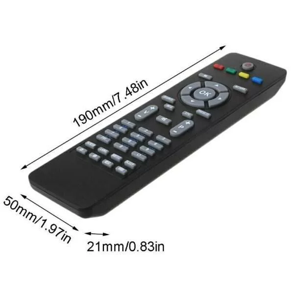 Telecomando Sostituivo Compatibile Per Tv Celcus Hitachi Jmb Telefunken Rc1825