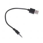 Cavo da USB a JACK 3,5mm Aux maschio adattatore dati carica iPod casse audio mp3