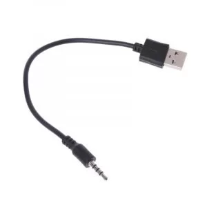 Cavo da USB a JACK 3,5mm Aux maschio adattatore dati carica iPod casse audio mp3