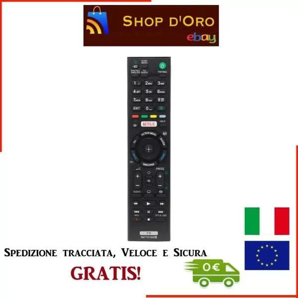 Telecomando Compatibile Per Sony Rmt-Tx100D - Kd-65X8507C/8508C/509C/9305C