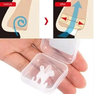 Clip Nasale Smettere Di Russare Aiuto Apnea Notturna In Silicone Flessibile