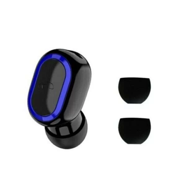 Auricolare In-Ear Mini 5.0 Bluetooth Wireless Sportivi Running Jogging Blue
