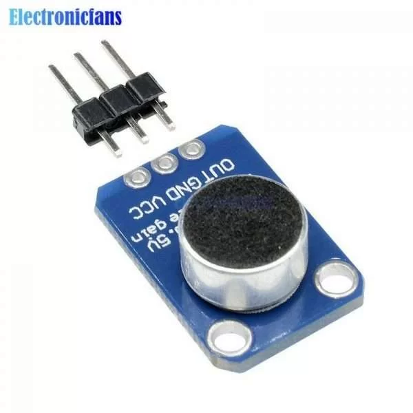 Max4466 Amplificatore Microfono Voice Module Microphone Audio Per Arduino