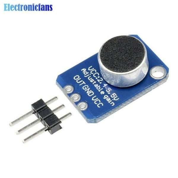 Max4466 Amplificatore Microfono Voice Module Microphone Audio Per Arduino