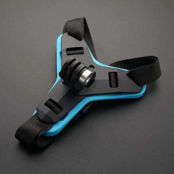 Moto Casco Mento Supporto Per Gopro Per  Hero 5/6/7 Azione Sports Fotocamera