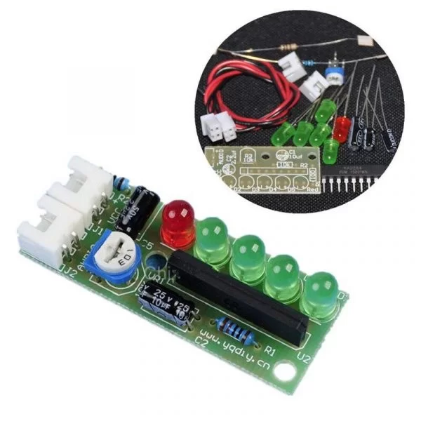 KA2284 DIY Indicatore di livello audio 5mm LED 3,5-12 V misuratore