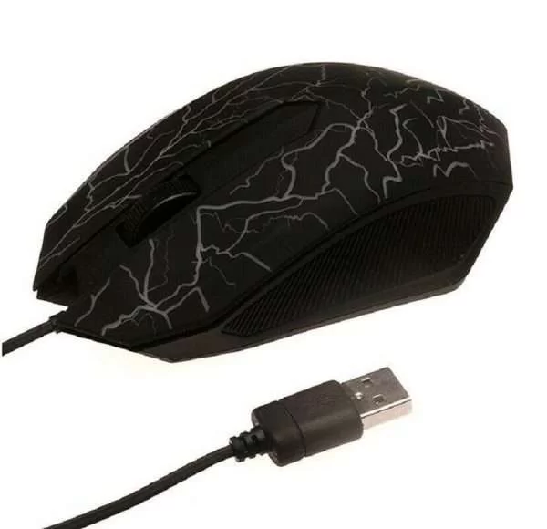 Mouse Gaming Txg107 Cablato Da Gioco 6 Pulsanti Luci Led Sensore Ottico 2400 Dpi