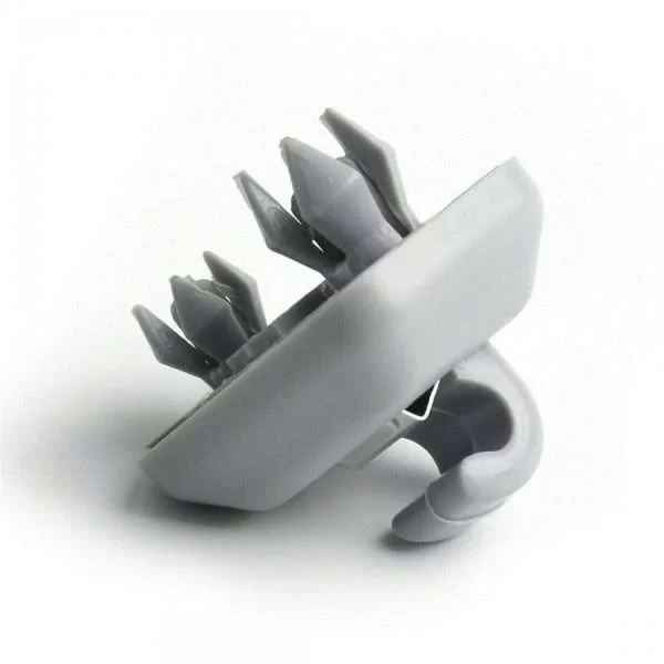 2 Pz Clip Gancio Parasole Per Audi A3 A4 A5 Q3 Q5 Tt S4 S5 Staffa Aletta Grigio