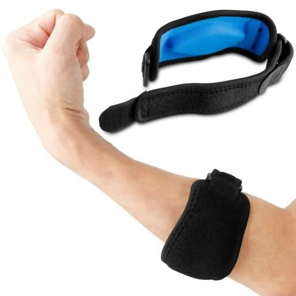 2 Cinturino Fascia Tutore Per Epicondilite Gomito Regolabile Golfista Tennista