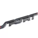 Adesivo Auto Satinato Sport Chrome 3D Opaco Macchina Sticker Posteriore