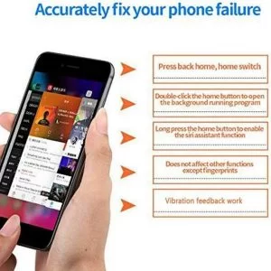 Flat Ripristino Tasto Home Jc Per Iphone 7 7 Plus 8 8 Plus Nero Flex Pulsante