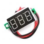 MICRO VOLTMETRO LED tensione tester moto auto voltimetro camper pannelli solari