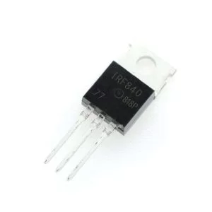 5 Pezzi Transistor Di Potenza Power Mosfet Mos Irf840 To-220 500V 8A Tipo N