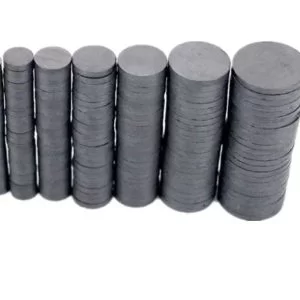 10 Pezzi Lotto Magneti Ferrite 30X3Mm Y30 Alta Potenza Permanente Rotondo