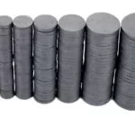 5 Pezzi Magneti Ferrite 24X3Mm Disco Y30 Permanente Super Forte Cerchio
