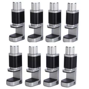 Set 4 Pezzi Morsetto Fissaggio Pinza Regolabile Clip Universale Per Smartphone
